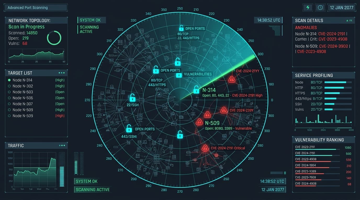 Nmap em 2026: Dominando o Scanner de Redes Mais Famoso do Mundo para Auditoria de Segurança